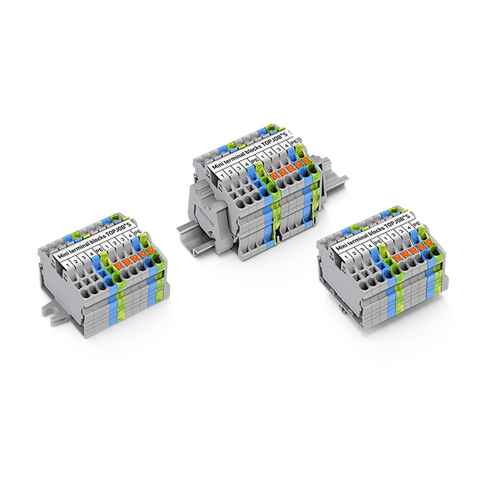 Mini Rail-Mount Terminal Blocks