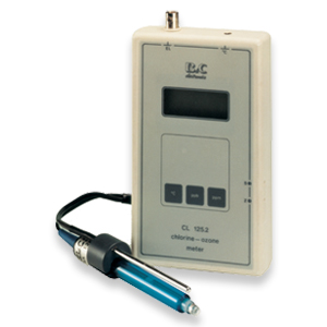 CL 125.2 Residual chlorine/ozone - Temperature portable meter