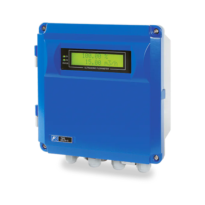 Fixed ultrasonic flow meter Time Delta-C (advanced - 2 measurement channels) - Converter - FSV-L