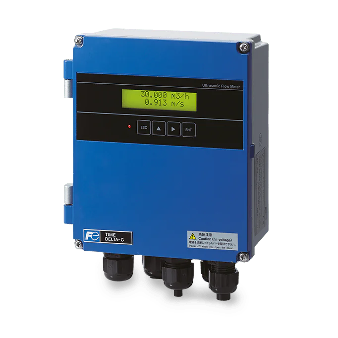 Clamp-on ultrasonic flow meter Time Delta-C - Converter - FSV IP66