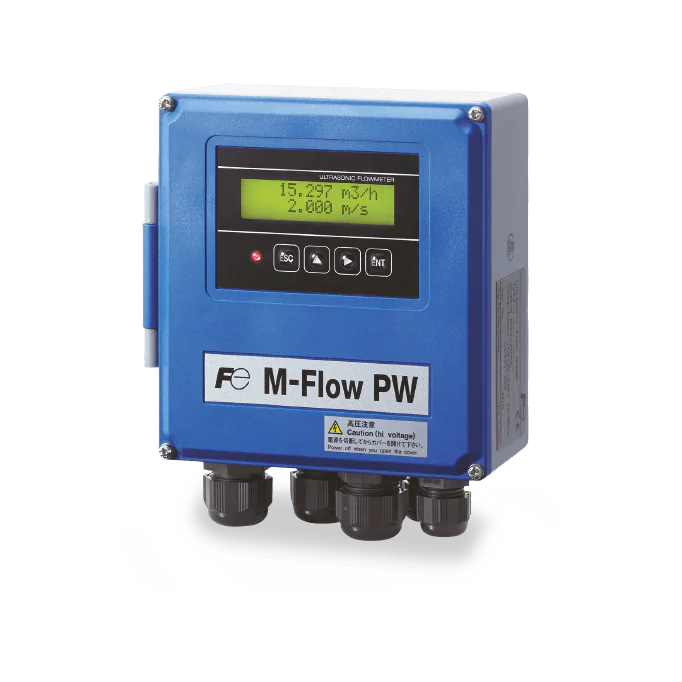 Clamp-on ultrasonic flow meter M-Flow PW- Converter - FLR